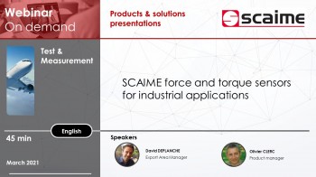 Scaime Force and torque measurement solutions